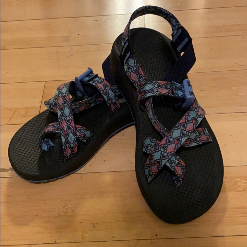 Blue Chaco sandals